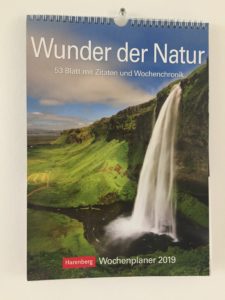 Kalender 2020 Wunder der Natur